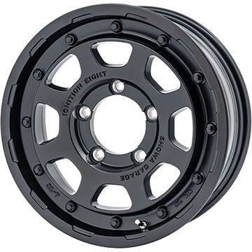 【新品】ジムニー 夏タイヤ ホイール4本セット 175/80R16 ファルケン ワイルドピーク A/T3W ショウワガレージ イグニッション エイト 5.5J 16インチ(送料無料)