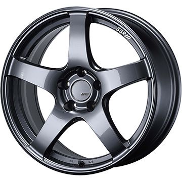 【パンク保証付き】【新品国産車用5穴100】 スタッドレスタイヤ ホイール4本セット 225/40R18 ダンロップ ウインターマックス 03 WM03 SSR GT GTV01 グラファイトガンメタ【限定】 8.5J 18インチ(送料無料)