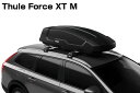 ※個人宅配送不可 THULE スーリー ルーフボックス フォースXT Mブラックエアロスキン TH6352 送料無料(一部地域除く)