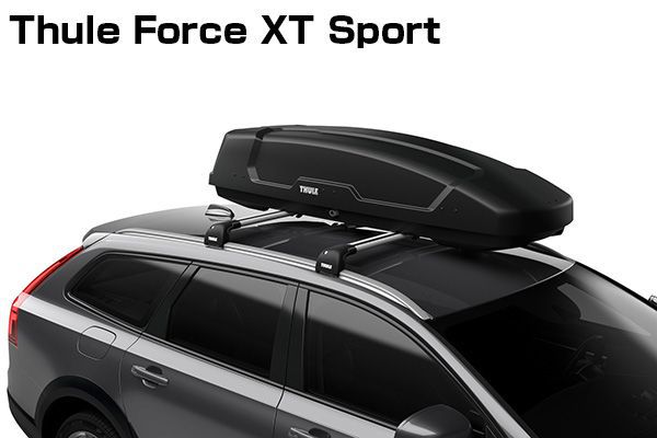 ※個人宅配送不可 THULE スーリー ルーフボックス フォースXT SPORTブラックエアロスキン TH6356 送料無..