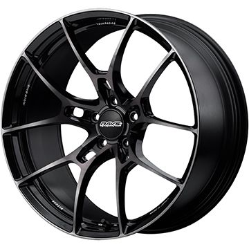  夏タイヤ ホイール4本セット 225/45R18 ヨコハマ ブルーアース RV-03 レイズ ボルクレーシング G025 LTD 18インチ(送料無料)