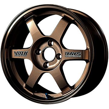 【新品 軽自動車】N-BOX タント スペーシア 夏タイヤ ホイール4本セット 155/65R14 ダンロップ EC202L レイズ ボルクレーシング TE37 14インチ(送料無料)