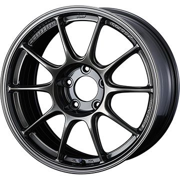 【新品国産5穴114.3車】 夏タイヤ ホイール4本セット 215/55R17 ヨコハマ ブルーアース ES32 ウェッズ ウェッズスポーツ TC-105X 17インチ(送料無料)