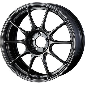 【パンク保証付】【新品国産5穴114.3車】 夏タイヤ ホイール4本セット 225/55R18 ヨコハマ ブルーアース RV-03 ウェッズ ウェッズスポーツ TC-105X 18インチ(送料無料)