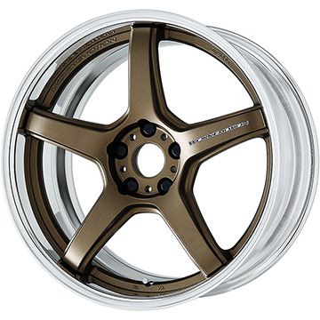 【新品国産5穴100車】 夏タイヤ ホイール4本セット 225/35R19 ヨコハマ ブルーアース GT AE51 ワーク エモーション T5R 2P 19インチ(送料無料)