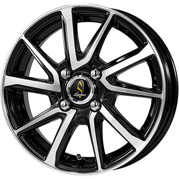 【新品国産4穴100車】 夏タイヤ ホイール4本セット 195/55R15 ダンロップ ルマン V+(ファイブプラス) タカイチ セプティモG01プラス ブラックポリッシュ 15インチ(送料無料)