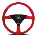 【正規輸入品】MOMO モモ ステアリング ハンドル MOD.78 モデル78 レッドスエード 35Φ M-64 送料無料(沖縄・離島除く)