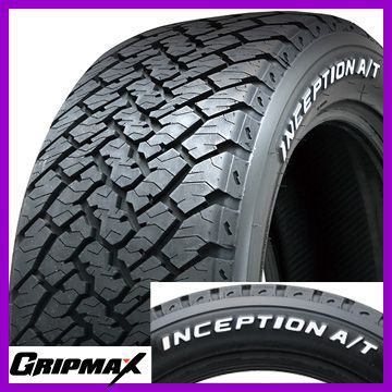 【送料無料】 GRIPMAX グリップマックス インセプション A/T RWL ホワイトレター(限定) 235/70R16 106T タイヤ単品1本価格