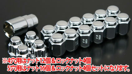 メッキナット&ロックナット(普通車用)