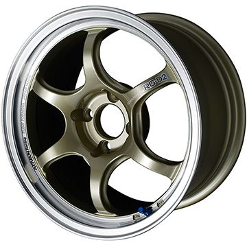 【新品国産車用4穴100】 オールシーズンタイヤ ホイール4本セット 185/65R15 クムホ マーシャル MH22 オールシーズン(限定) ヨコハマ アドバンレーシング RG-D2 15インチ(送料無料)