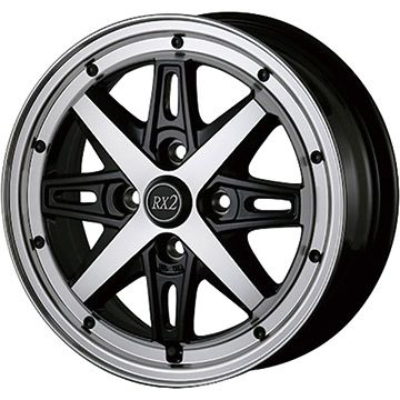 【新品 軽自動車】ハスラー デリカミニ(4WD) 夏タイヤ ホイール4本セット 165/60R15 ダンロップ エナセーブ EC205 ドゥオール アルジェノン フェニーチェ RX-2 5J 15インチ(送料無料)
