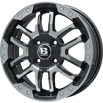 【パンク保証付き】【新品】30系アルファード/ヴェルファイア等 スタッドレスタイヤ ホイール4本セット 215/65R16 ヨコハマ アイスガード8 エイトIG80 ビッグウエイ B-LUGNAS FRD(ブラックポリッシュ/ブラッククリア) 6.5J 16インチ(送料無料)