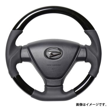 REAL レアル ステアリング ハンドル オリジナルシリーズ DIA-BKW-BK 送料無料(一部地域除く)