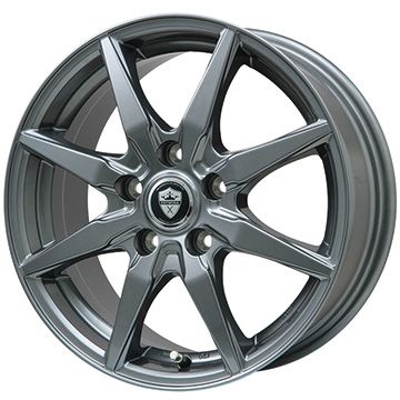 【新品国産5穴114.3車】 スタッドレスタイヤ ホイール4本セット 225/65R17 ヨコハマ アイスガード SUV G075 エルベ エステローザ EST-8S ディープグレー 7J 17インチ(送料無料)