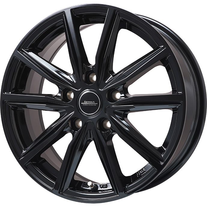 【新品国産車用5穴114.3】 夏タイヤ ホイール4本セット 225/50R18 デリンテ DS2(限定) エルベ エステローザ EST-α グロスブラック 7J 18インチ(送料無料)