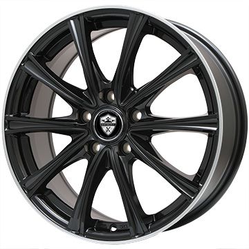 【新品】カローラクロス スタッドレスタイヤ ホイール4本セット 215/60R17 ミシュラン エックスアイス スノー エルベ エステローザ MZV ブラックリムポリッシュ トヨタ車専用 6.5J 17インチ(送料無料)