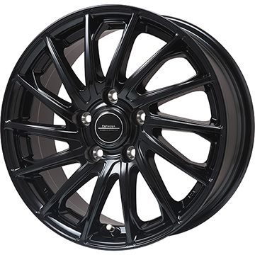 【新品国産車用5穴114.3】 夏タイヤ ホイール4本セット 215/60R17 ミレバー アースローバーH/T3 MU074(限定) エルベ エステローザ EST-7F グロスブラック 7J 17インチ(送料無料)