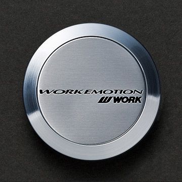 WORK ワーク EMOTION エモーション センターキャップ フラットタイプ　シルバー　1個　品番：120179