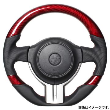 REAL レアル ステアリング ハンドル プレミアムシリーズ Dシェイプ F4-D-RDC 送料無料(一部地域除く)