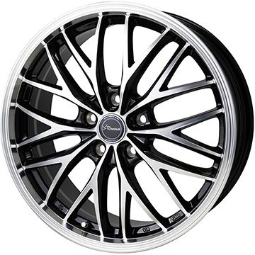 【新品国産5穴100車】 夏タイヤ ホイール4本セット 215/45R17 ダンロップ ルマン V+(ファイブプラス) ホットスタッフ クロノス CH-113 17インチ(送料無料)