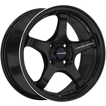 【新品国産4穴100車】 夏タイヤ ホイール4本セット 205/50R16 ミレバー スポーツマクロ MA349（限定） ホットスタッフ クロススピード ハイパーエディションCR5 16インチ(送料無料)