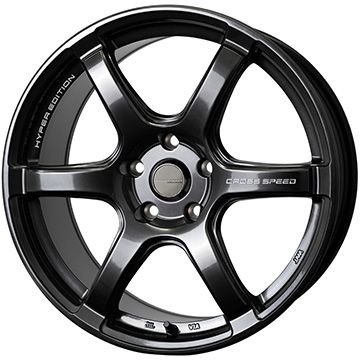 【新品国産車用5穴100】 夏タイヤ ホイール4本セット 215/45R17 ファルケン ジークス ZE310R エコラン(限定) ホットスタッフ クロススピード ハイパーエディションRS6 for GR86/BRZ 7.5J 17インチ(送料無料)