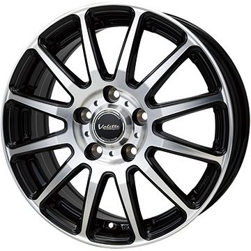 【新品国産車用5穴100】 夏タイヤ ホイール4本セット 195/65R15 ミレバー ハーモニック MP270(限定) ホットスタッフ ヴァレット グリッター 6J 15インチ(送料無料)