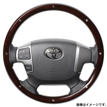 REAL レアル ステアリング ハンドル オリジナルシリーズ オールウッド J200-BRWM-BK 送料無料(一部地域除く)