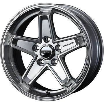 ホイールWEDS キーラー タクティクスホイールサイズ7.00-17HOLE/PCD インセットF：5H/114【インセットについて】ご登録頂いたお車に適合するサイズをご用意させて頂きます。ご指定がある場合は備考にご記載下さい。※一部限定品など、ご指定頂けない場合がございます。ホイールカラーハイパーシルバータイヤ上記よりお選び下さいタイヤサイズ245/65R17セット内容タイヤ＆ホイール4本セットの価格です。タイヤ・ホイールの組み込みとバランス調整後に発送いたします。@SET参考適合車種RAV4（50系 アドベンチャー）装着適合確認について適合車種に掲載されている車種でも、年式・型式・グレードによっては装着サイズが異なる場合がございます。 標準装着サイズよりインチを下げる場合はキャリパー干渉の恐れがございますので、オススメ致しておりません。 オフセット等、お車とのマッチングについては、ご注文の際に弊社からご案内させていただきますので予めご了承願います。（ご指定のサイズがある場合、ご注文の際、入力お願いします。） ホイールによりキャリパークリアランス・ハブ高・インセット（オフセット）等異なります。適合車種掲載車両でも、装着出来ない場合もございます。また車両の加工・調整が必要な場合もございます。詳しくは問い合わせ下さい。 ご購入後の返品や交換お受け出来ませんのでご注意下さい納期について商品により完売・欠品の場合もございます。また、お取り寄せに時間のかかる商品もございますので、お急ぎの場合は予めお問合せ下さい。特記事項商品代金には追加オプション(ナット等)の金額は含まれておりません。ご注文後に、弊社より合計金額をご案内致します。ご注文の際には、車種名・年式・型式・グレード・ノーマル車高かローダウンか等、出来るだけ詳しくご入力お願い致します。 掲載している商品画像はイメージです。ホイールのサイズやインセットなどにより、リム幅やセンター部の落ち込み寸法は異なります。画像と現物のイメージ相違によるお取替えや返品は承ることは出来ません。 WEBにてご購入商品の実店舗でのお受け渡しは行っておりません。お問い合わせお電話でのお問い合わせはこちらE-mail　rakuten@fujicorporation.ne.jp ※商品番号は（fuji-19901-123086-30504-30504）です。