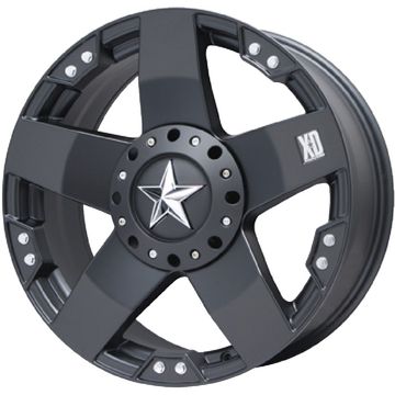 【取付対象】【送料無料 6穴/139】 35X12.5R17 17インチ KMC XDシリーズ XD775 ロックスター 8J 8.00-17 YOKOHAMA ヨコハマ ジオランダー M/T G003 サマータイヤ ホイール4本セット