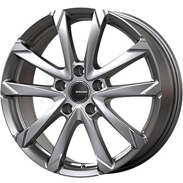 【新品国産車用5穴114.3】 夏タイヤ ホイール4本セット 195/65R15 ミレバー ハーモニック MP270(限定) コーセイ クレイシズ GC36F 6J 15インチ(送料無料)