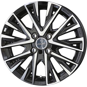 【新品国産4穴100車】 夏タイヤ ホイール4本セット 175/65R14 ミレバー ハーモニック  ...