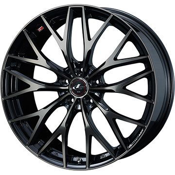 【新品国産車用5穴114.3】 夏タイヤ ホイール4本セット 195/65R15 ミレバー ハーモニック MP270(限定) WEDS ウェッズ レオニス MX 6J 15インチ(送料無料)