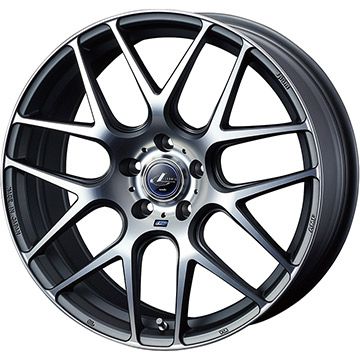 【送料無料】 225/60R18 18インチ WEDS レオニス NAVIA 06 8J 8.00-18 GOODYEAR グッドイヤー アシュアランス ウェザーレディ オールシーズン(限定) オールシーズンタイヤ ホイール4本セット