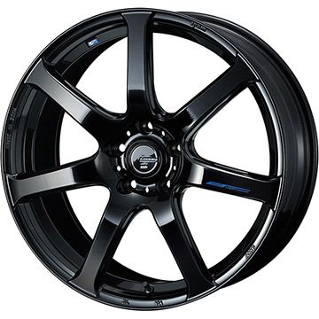 【新品国産車用5穴114.3】 夏タイヤ ホイール4本セット 215/45R18 グッドイヤー エフィシェントグリップ コンフォート(限定) WEDS ウェッズ レオニス NAVIA 07 7J 18インチ(送料無料)