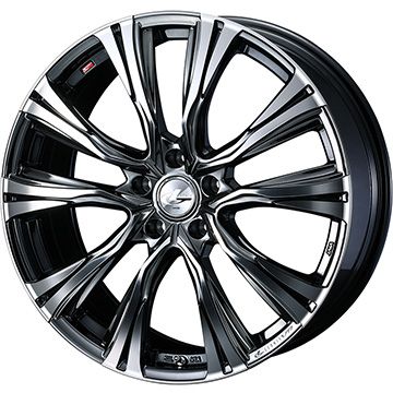 【新品国産車用5穴100】 夏タイヤ ホイール4本セット 225/55R18 ファルケン ジークス ZE310R エコラン(限定) WEDS ウェッズ レオニス VR【限定】 7J 18インチ(送料無料)