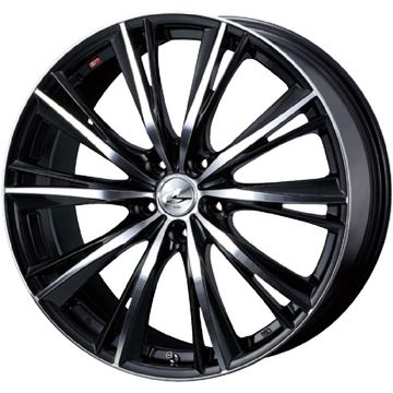 【新品国産車用5穴114.3】 夏タイヤ ホイール4本セット 215/60R17 ヨコハマ ジオランダー A/T4 G018 RBL WEDS ウェッズ レオニス WX 7J 17インチ(送料無料)