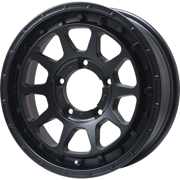 【新品】ジムニーシエラ/ジムニーノマド 夏タイヤ ホイール4本セット 215/75R15 BFグッドリッチ オールテレーンT/A KO3 RWL レアマイスター LMG DIEZ マットブラック 5.5J 15インチ(送料無料)