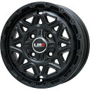 【新品 軽自動車】軽トラ 軽バン オールシーズンタイヤ ホイール4本セット 145/80R12 ダンロップ オールシーズンMAXX VA1 80/78N レアマイスター LMG モンタグナ(マットブラック) 12インチ(送料無料)