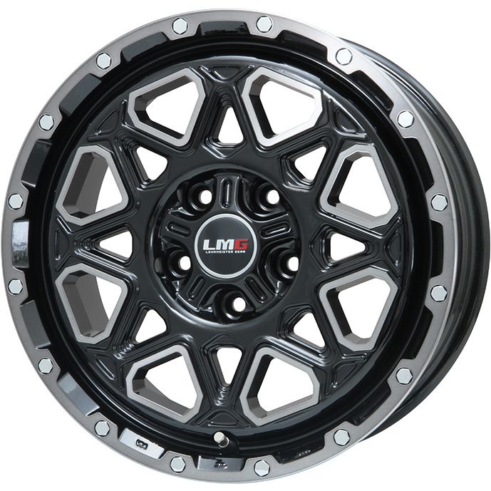 【新品国産車用5穴114.3】 夏タイヤ ホイール4本セット 215/65R16 デリンテ DS2(限定) レアマイスター LMG モンタグナ(ブラックポリッシュ/ブラッククリア) 7J 16インチ(送料無料)
