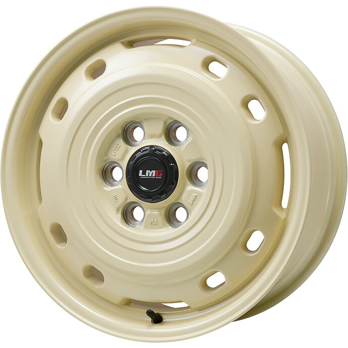 【ホイール単品4本セット】 LEHRMEISTER レアマイスター LMG OFF-STYLE 2 (アイボリー) トヨタ車用 7.5J 18インチ(送料無料)