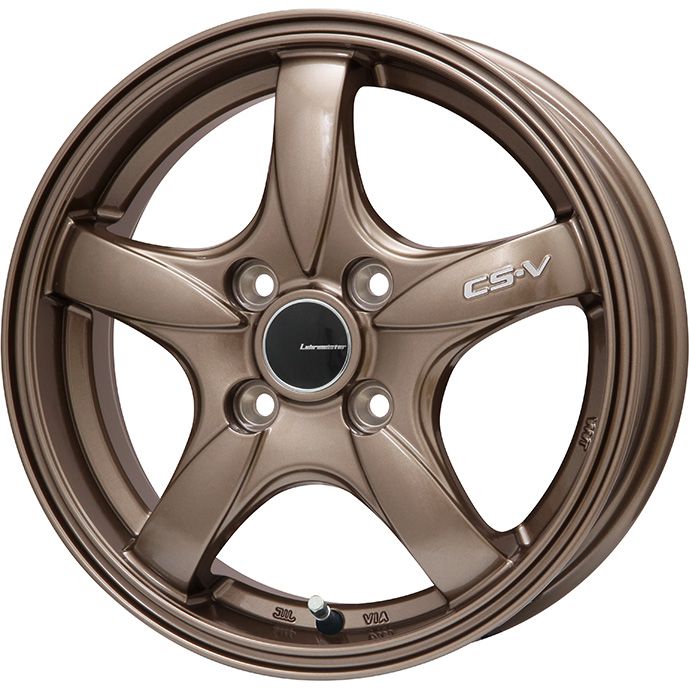 【新品】ライズ/ロッキー（ガソリン） スタッドレスタイヤ ホイール4本セット 195/65R16 ブリヂストン ブリザック WZ-1 レアマイスター CS-V(ブロンズ) 6.5J 16インチ(送料無料)