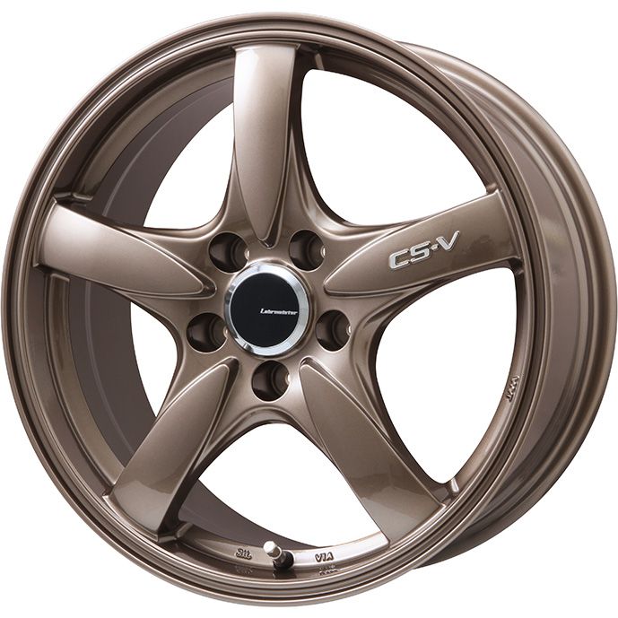 【新品国産車用5穴100】 夏タイヤ ホイール4本セット 225/60R17 ミレバー レンジツアープラスMU069(限定) レアマイスター CS-V(ブロンズ) 17インチ(送料無料)