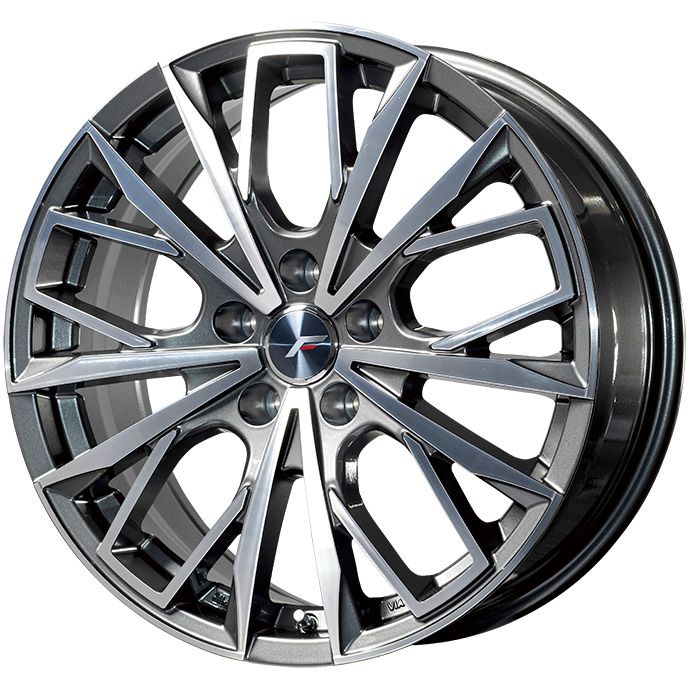 【新品】レクサスLS(ナット車) スタッドレスタイヤ ホイール4本セット 245/50R19 ミシュラン エックスアイス スノー SUV レアマイスター L-Fファースト ガンメタポリッシュ(平座ナット) 8.5J 19インチ(送料無料)
