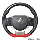 REAL レアル ステアリング ハンドル オリジナルシリーズ 平行カット LXC-BKC-RD 送料無料(一部地域除く)