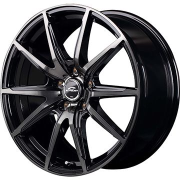 【新品国産車用5穴100】 夏タイヤ ホイール4本セット 225/60R17 ミレバー レンジツアープラスMU069(限定) MID WHEELS DR-02 17インチ(送料無料)