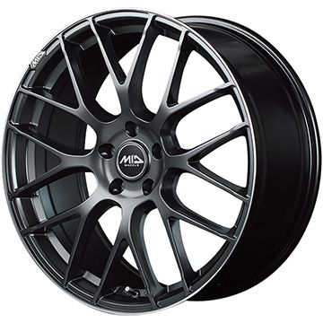 【新品国産車用5穴114.3】 夏タイヤ ホイール4本セット 225/55R18 ミレバー レンジツアープラスMU069（限定） MID WHEELS MID EXCLUSIVE 028F 7J 18インチ(送料無料)