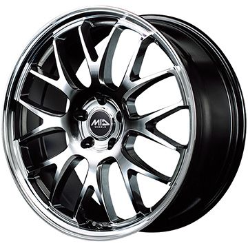 【新品国産車用5穴114.3】 夏タイヤ ホイール4本セット 215/45R18 ヨコハマ ブルーアース GT AE51 MID WHEELS MID EXCLUSIVE 820F 7J 18インチ(送料無料)