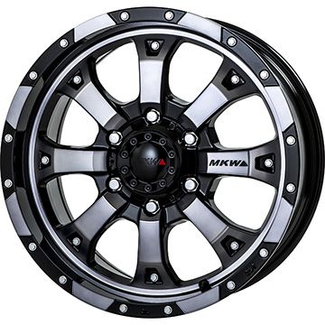 【ホイール単品4本セット】 TRISTAR トライスター MKW MK-46 8J 17インチ(送料無料)