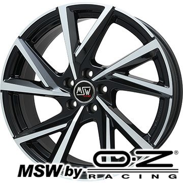 【パンク保証付き】【新品】輸入車用 ボルボ（V90） スタッドレスタイヤ ホイール4本セット 255/40R19 ダンロップ ウインターマックス 03 WM03 MSW by OZ Racing MSW 80 19インチ(送料無料)